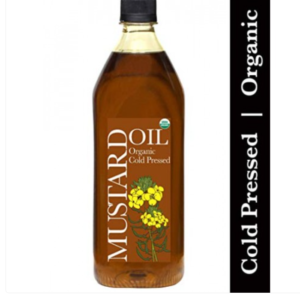 Organic Mustard Oil Kachi Ghani 1 Ltr