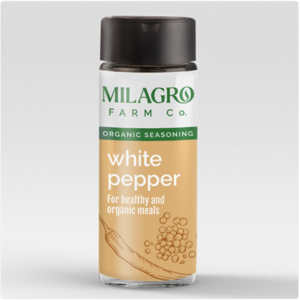 Milagro Organic White Pepper (Safed Mirch) Powder 90g