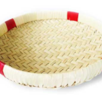 Palm Leaf Round Muram Solavu Winnowing Basket (SIZE: SMALL)
